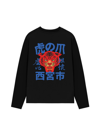 Áo Thun Dài Tay Tiger Japanese