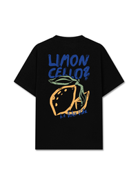 Áo Thun Relaxed Fit Blue And Yellow Limon Cello