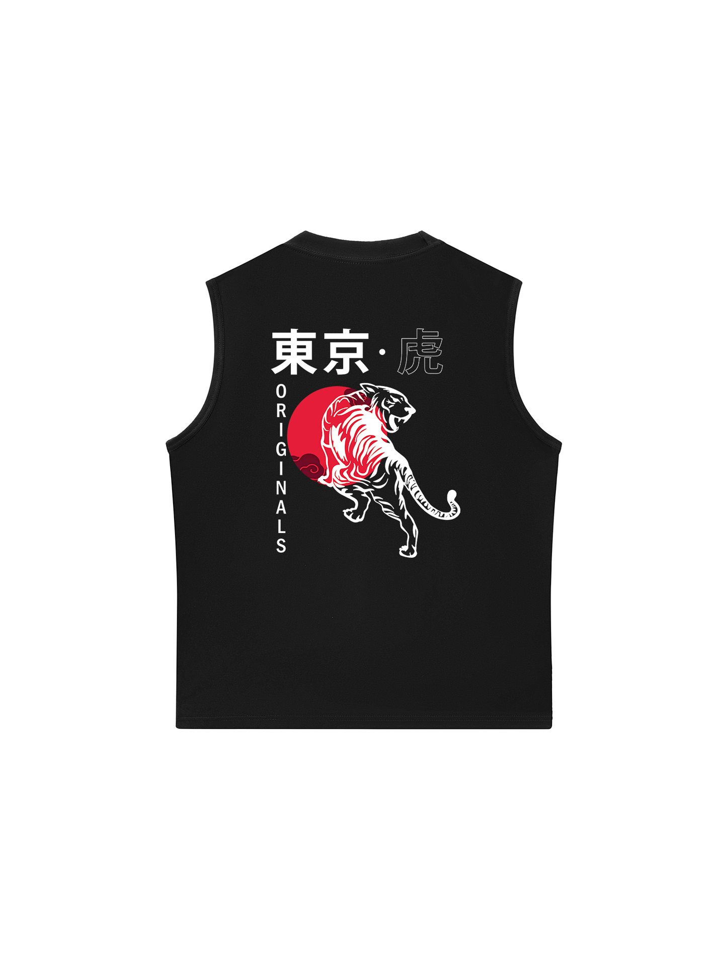 Áo Ba Lỗ Relaxed Fit Janpan Spirit Tokyo Tiger