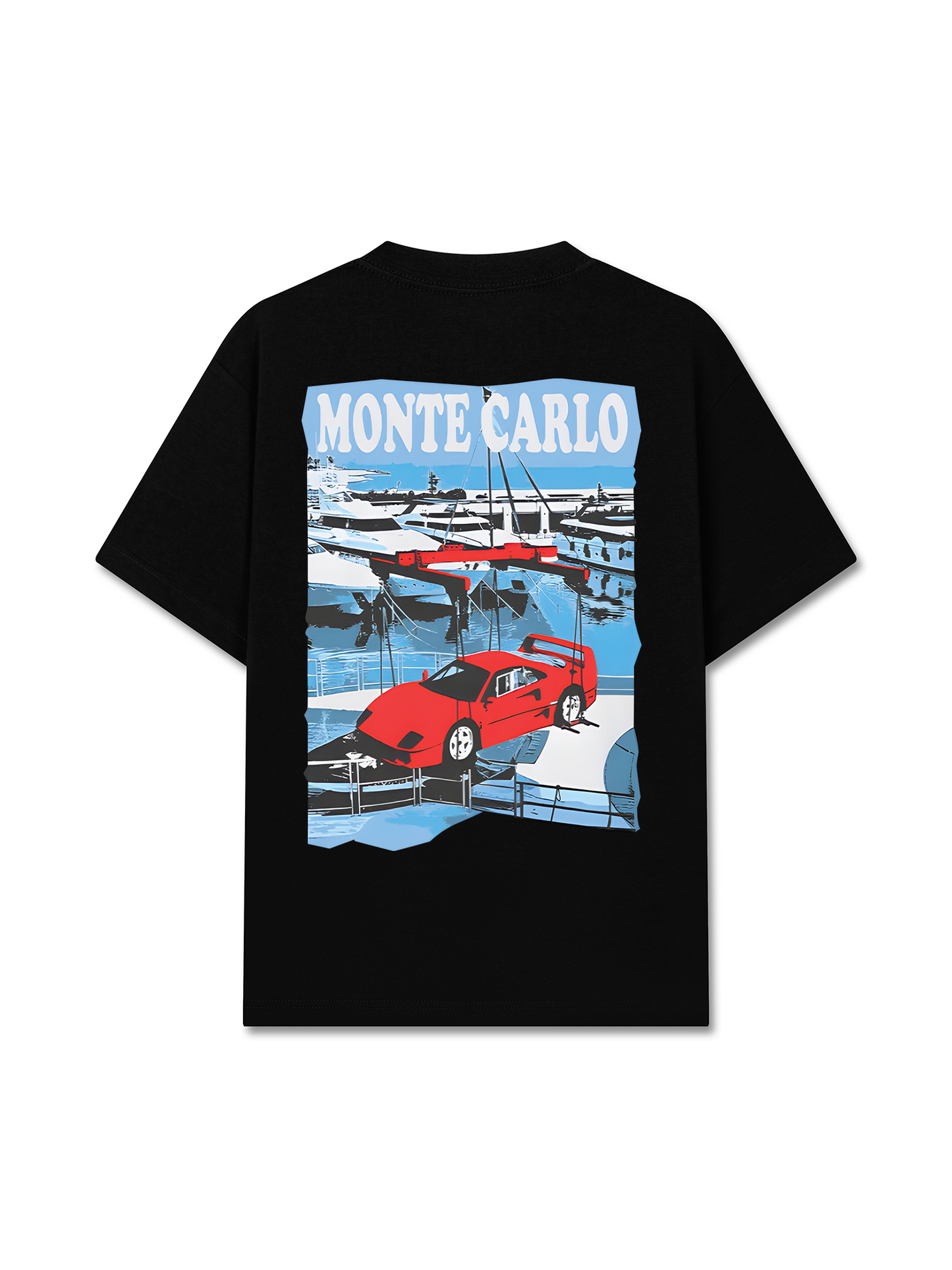 Áo Thun Relaxed Fit CAR Monte-Carlo