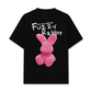Áo Thun Relaxed Fit  Doodle Fuzzy Rabbit