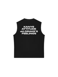Áo Ba Lỗ Relaxed Fit Life Vibe Attitude