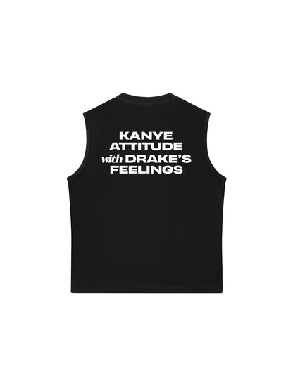 Áo Ba Lỗ Relaxed Fit Life Vibe Attitude