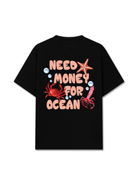 Áo Thun Relaxed Fit Ocean Need Money For Ocean