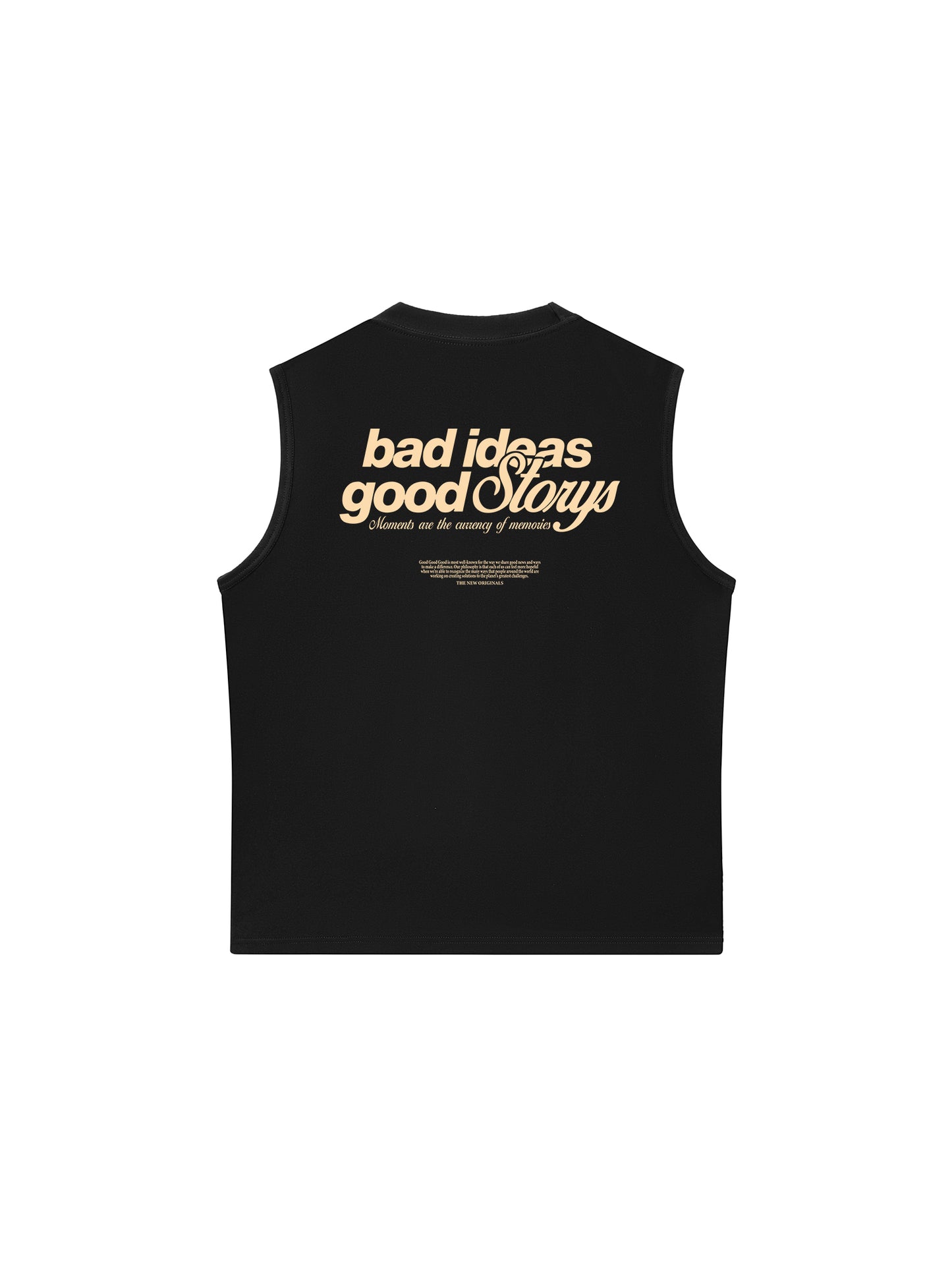 Áo Ba Lỗ Relaxed Fit Bad Ideas Good Storys