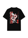 Áo Thun Relaxed Fit Japan Spirit Ikigai Dragon