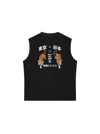 Áo Ba Lỗ Relaxed Fit Oriental Tiger