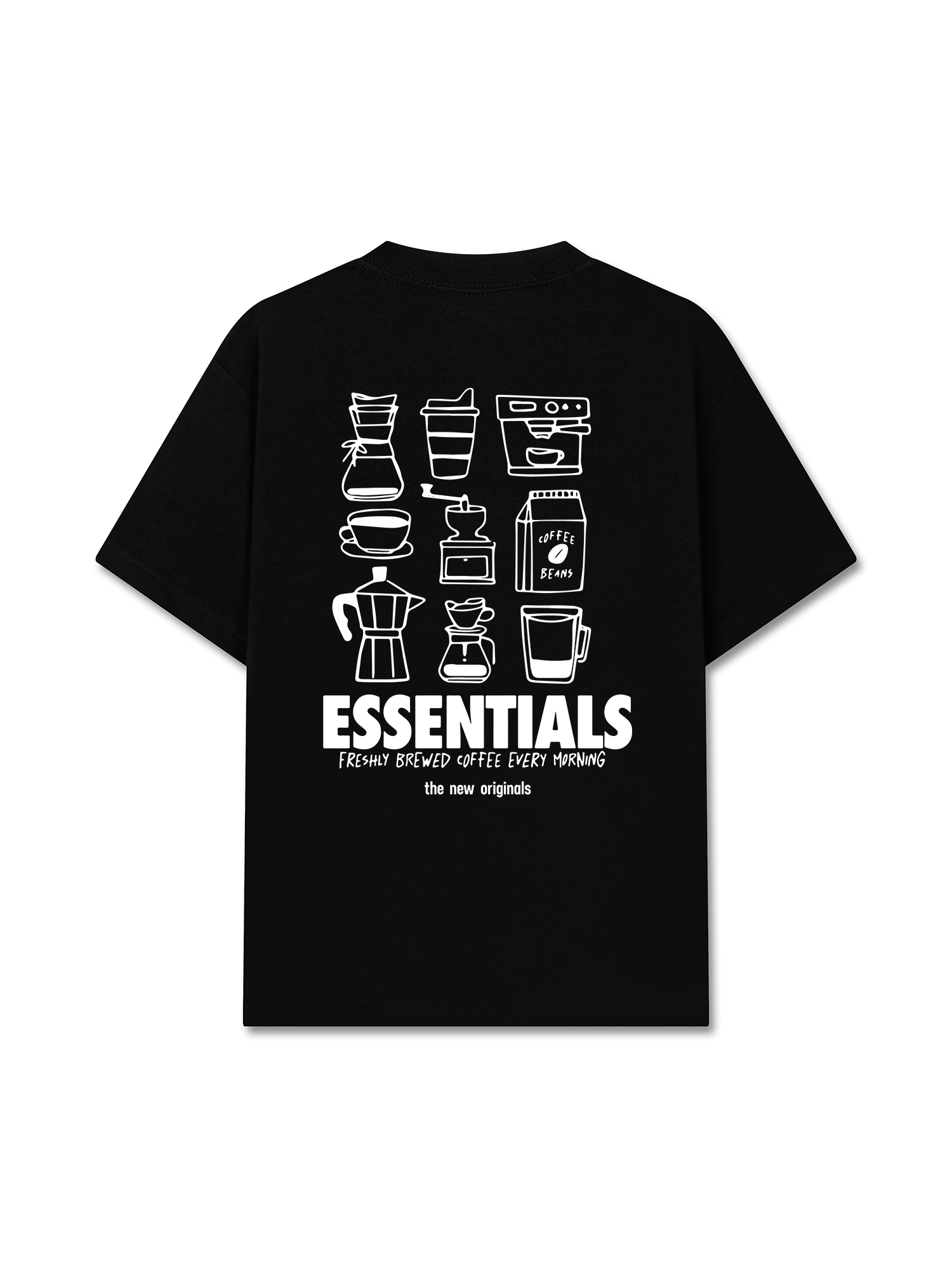 Áo Thun Relaxed Fit Essentials Coffee Every Morning