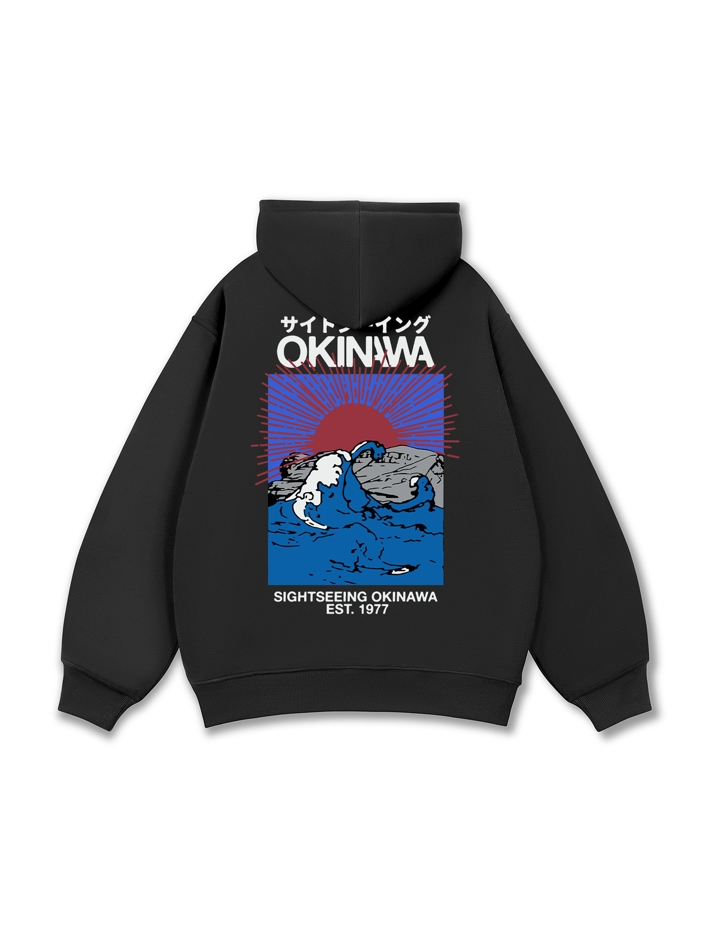 Great Wave Okinawa Hoodie