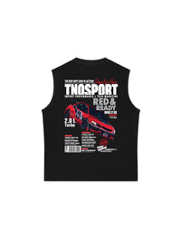 Áo Ba Lỗ Relaxed Fit CAR Orginals Sport Red