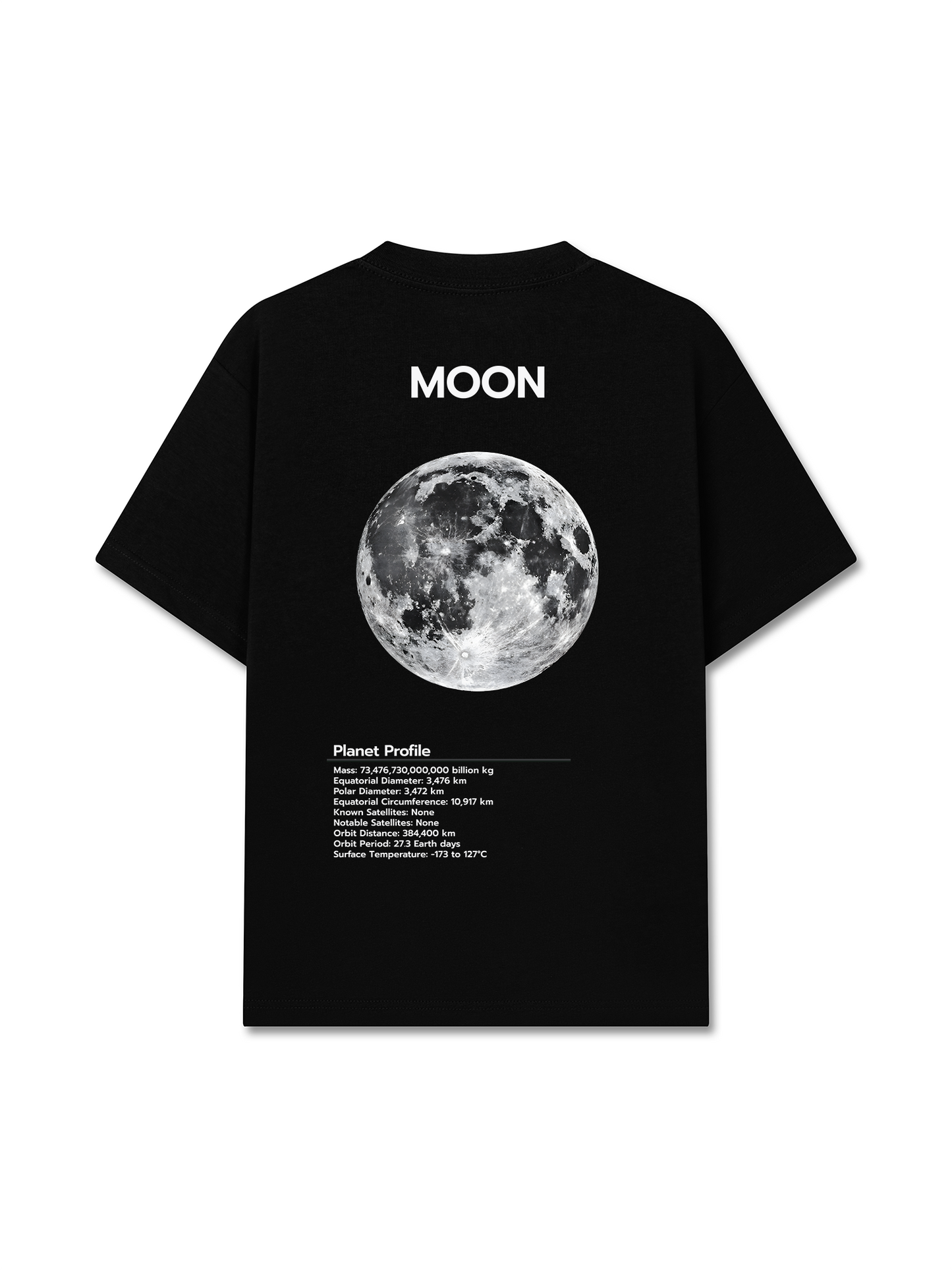 Áo Thun Relaxed Fit The Planet Profile Moon