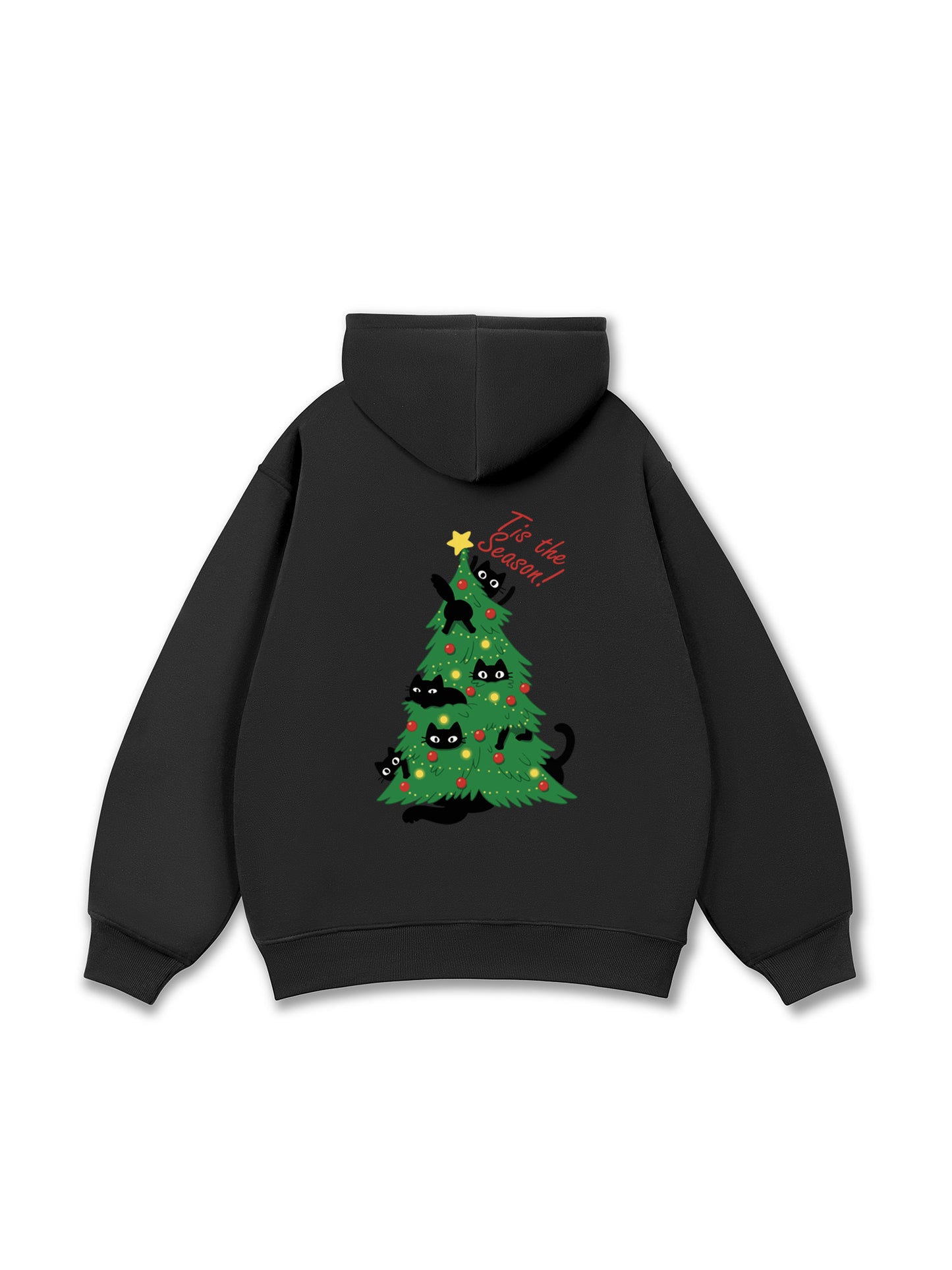 Kitty Tree Christmas Hoodie