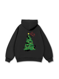 Kitty Tree Christmas Hoodie