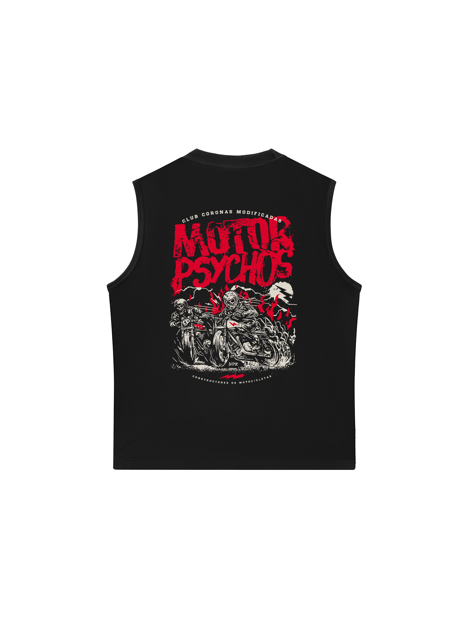 Áo Ba Lỗ Relaxed Fit Motor Spychos