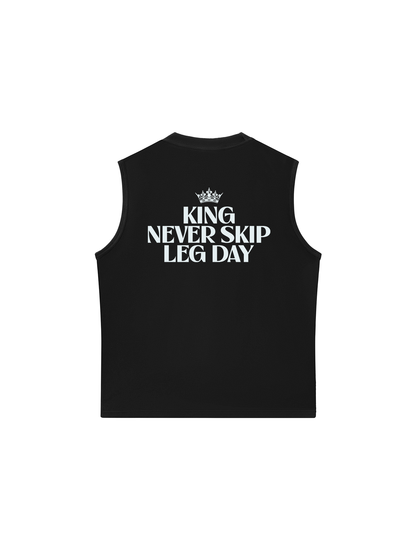 Áo Ba Lỗ Relaxed Fit King Never Skip Leg Day