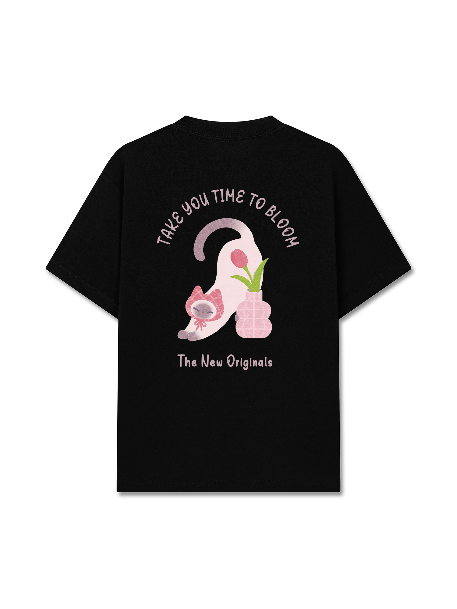 Áo Thun Relaxed Fit Animal Mood Take Your Time To Bloom
