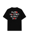 Áo Thun Relaxed Fit Push Harder Every Day