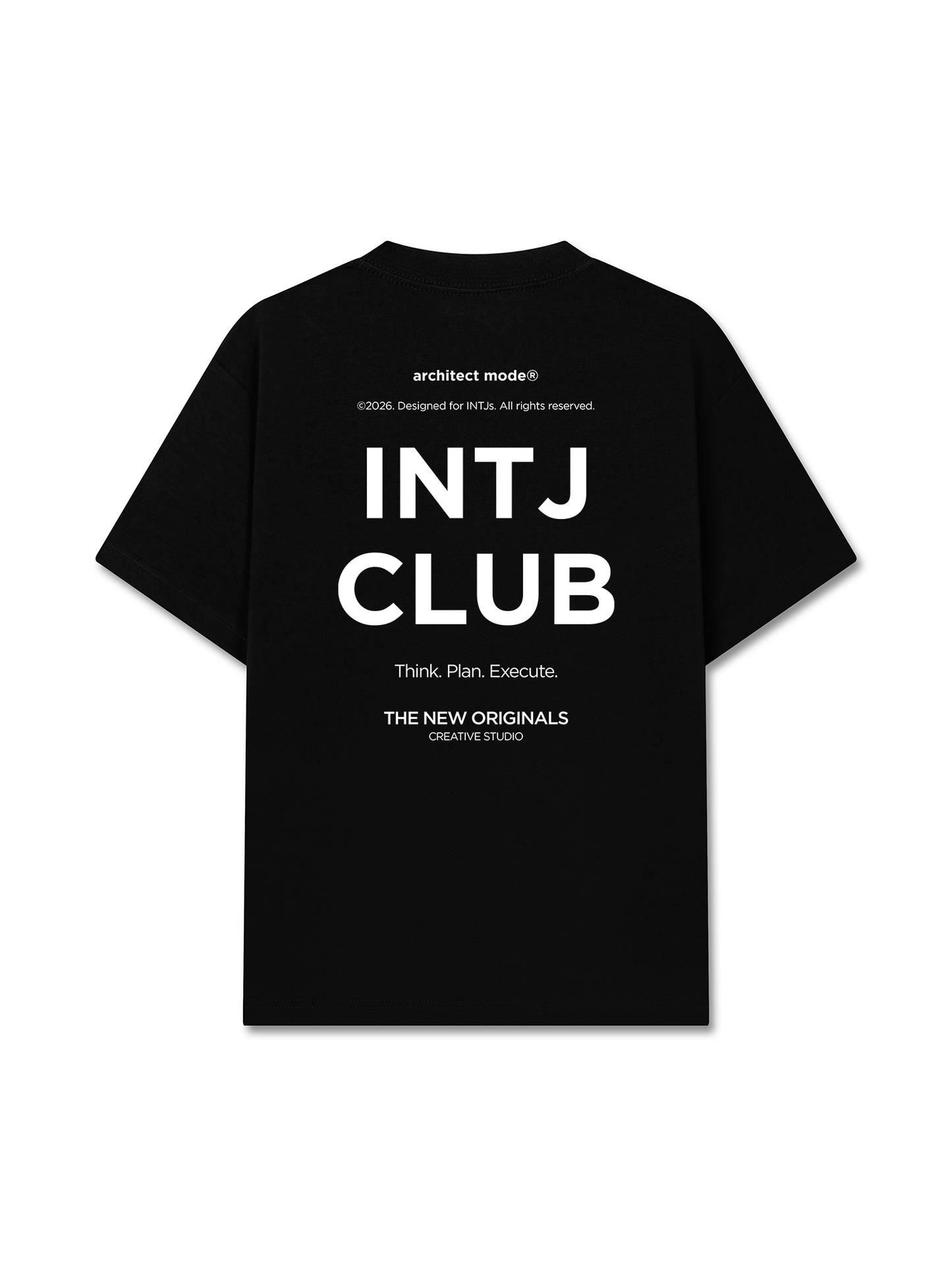 Áo Thun Relaxed Fit INTJ Club