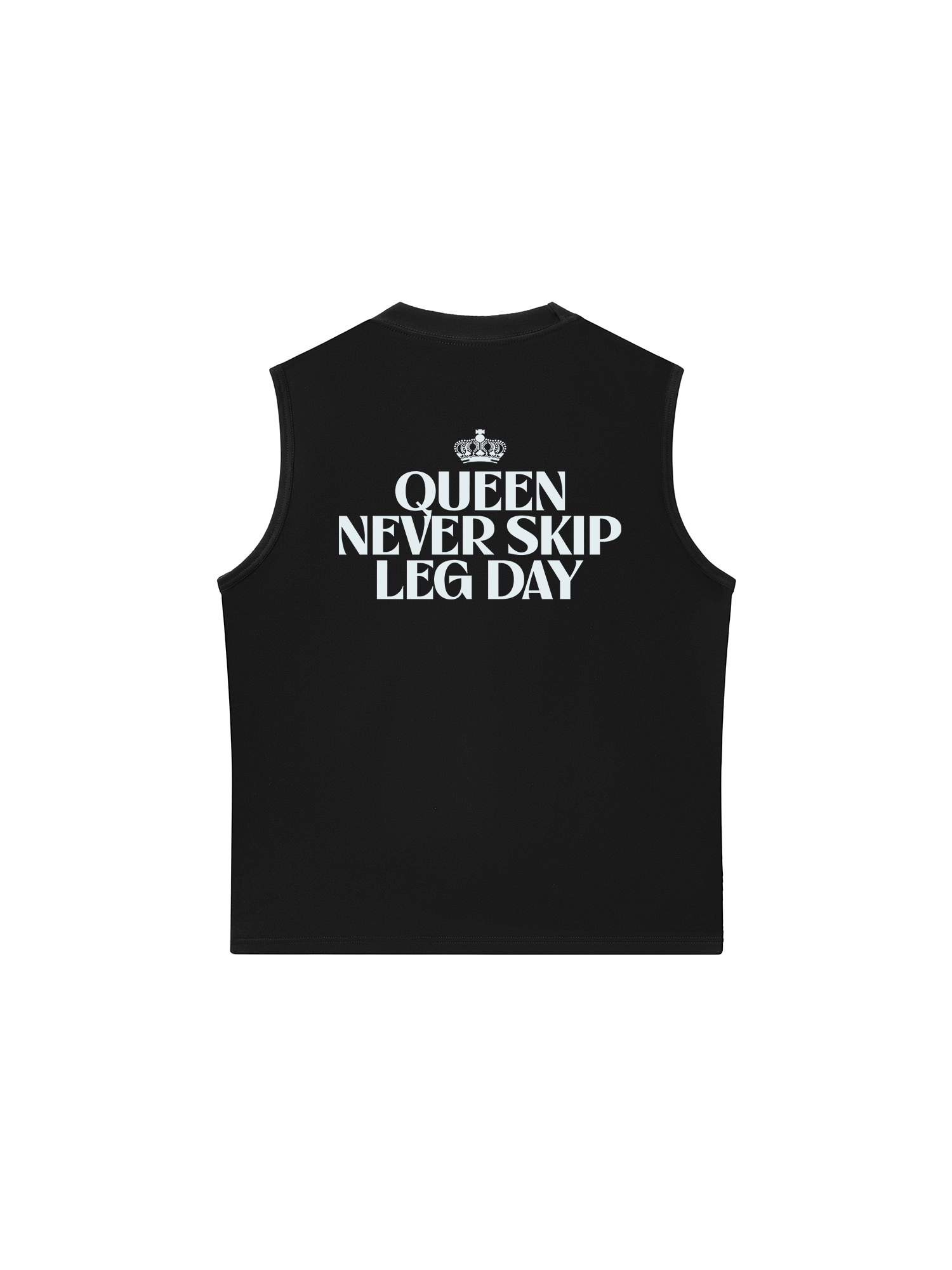 Áo Ba Lỗ Relaxed Fit Queen Never Skip Leg Day