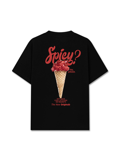 Áo Thun Relaxed Fit Spicy Yes Please