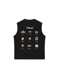 Áo Ba Lỗ Relaxed Fit Travel