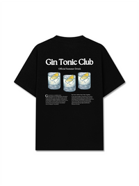 Áo Thun Relaxed Fit Gin Tonic Club