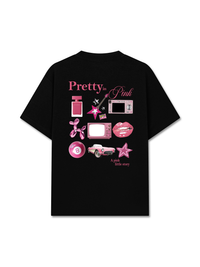 Áo Thun Relaxed Fit Pretty In Pink - A Pink Little Story