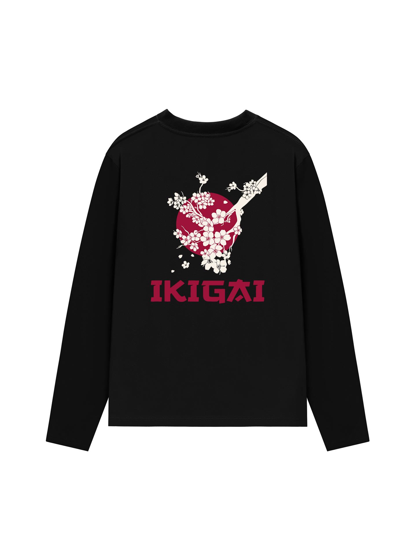 Áo Thun Dài Tay Ikigai Sakura