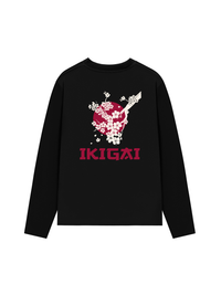 Áo Thun Dài Tay Ikigai Sakura