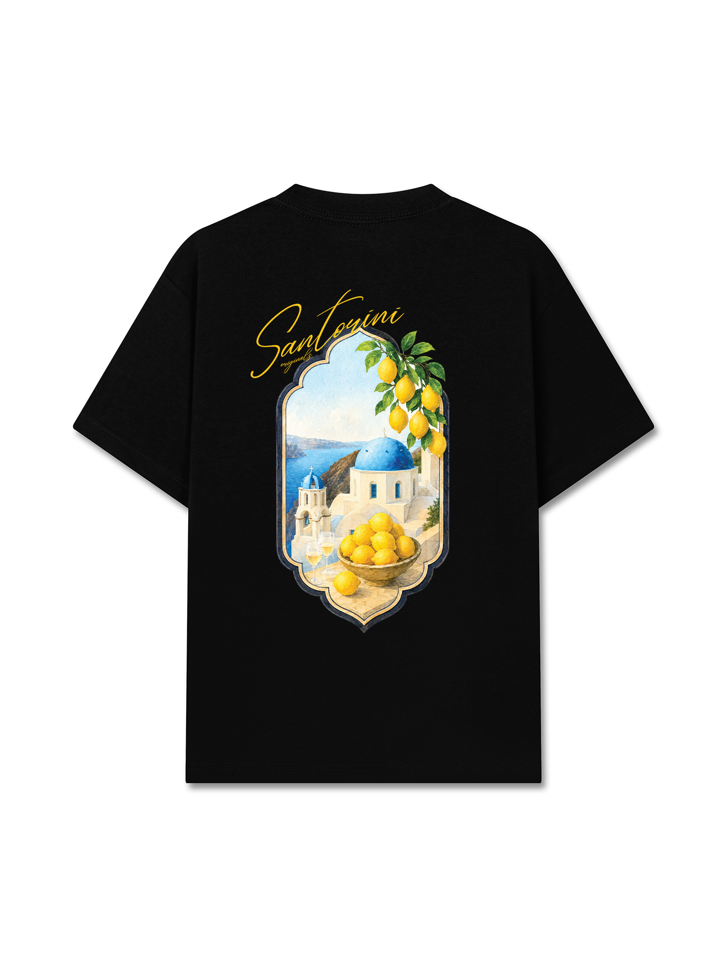 Áo Thun Relaxed Fit Santorini Lemon