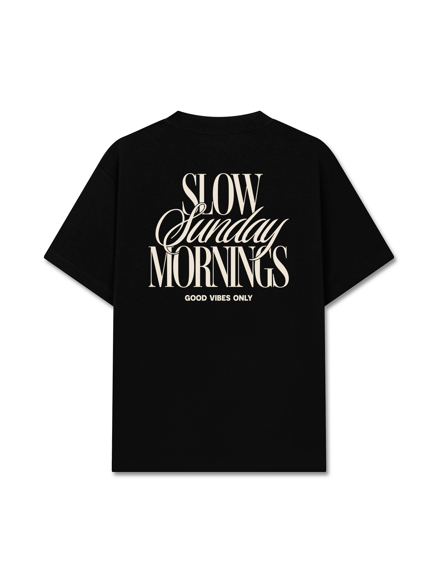 Áo Thun Relaxed Fit Slow Sunday Mornings