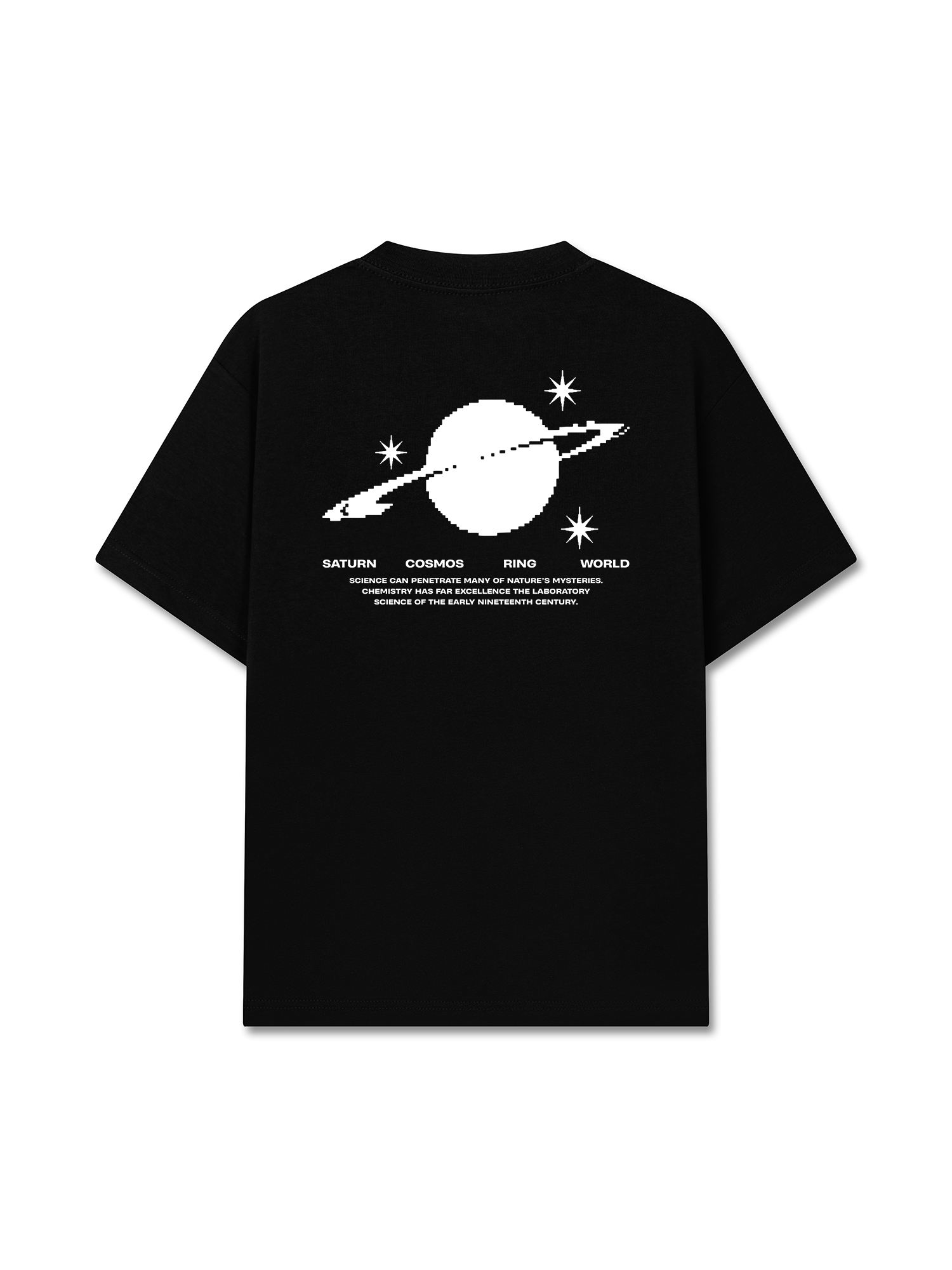 Áo Thun Relaxed Fit Saturn Cosmos Ring World