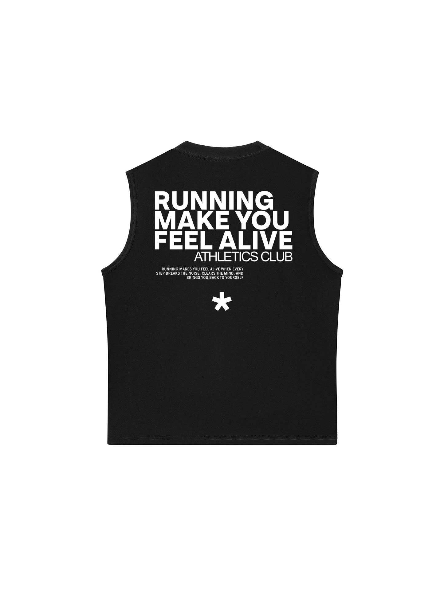 Áo Ba Lỗ Relaxed Fit Running Make You Feel Alive