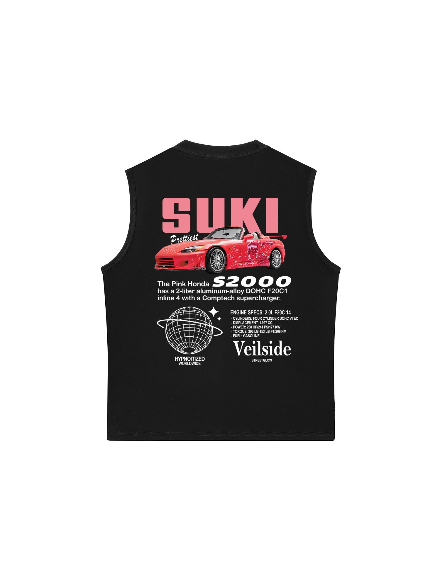 Áo Ba Lỗ Relaxed Fit CAR Suki