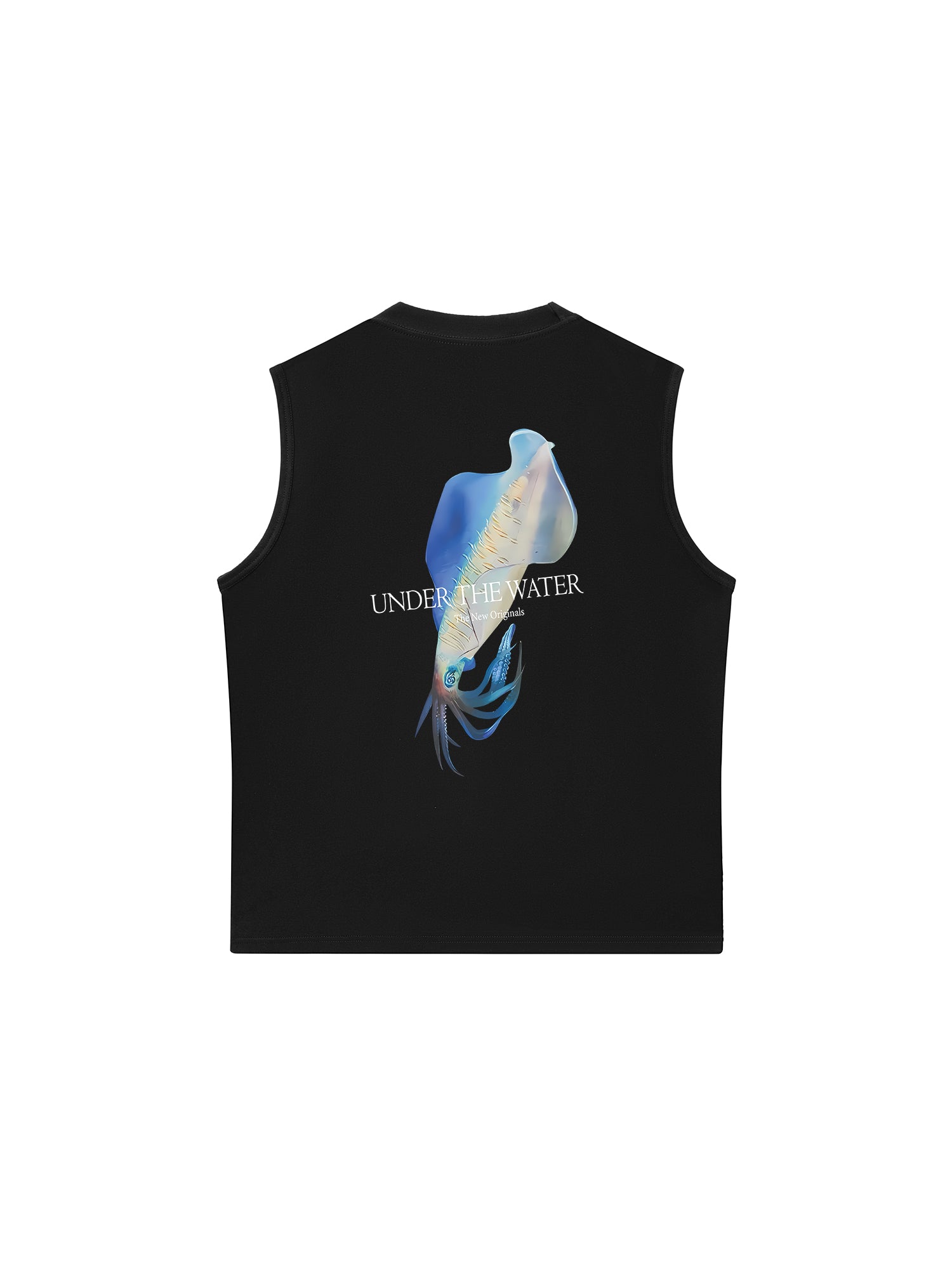 Áo Ba Lỗ Relaxed Fit Ocean Aquid Under The Water