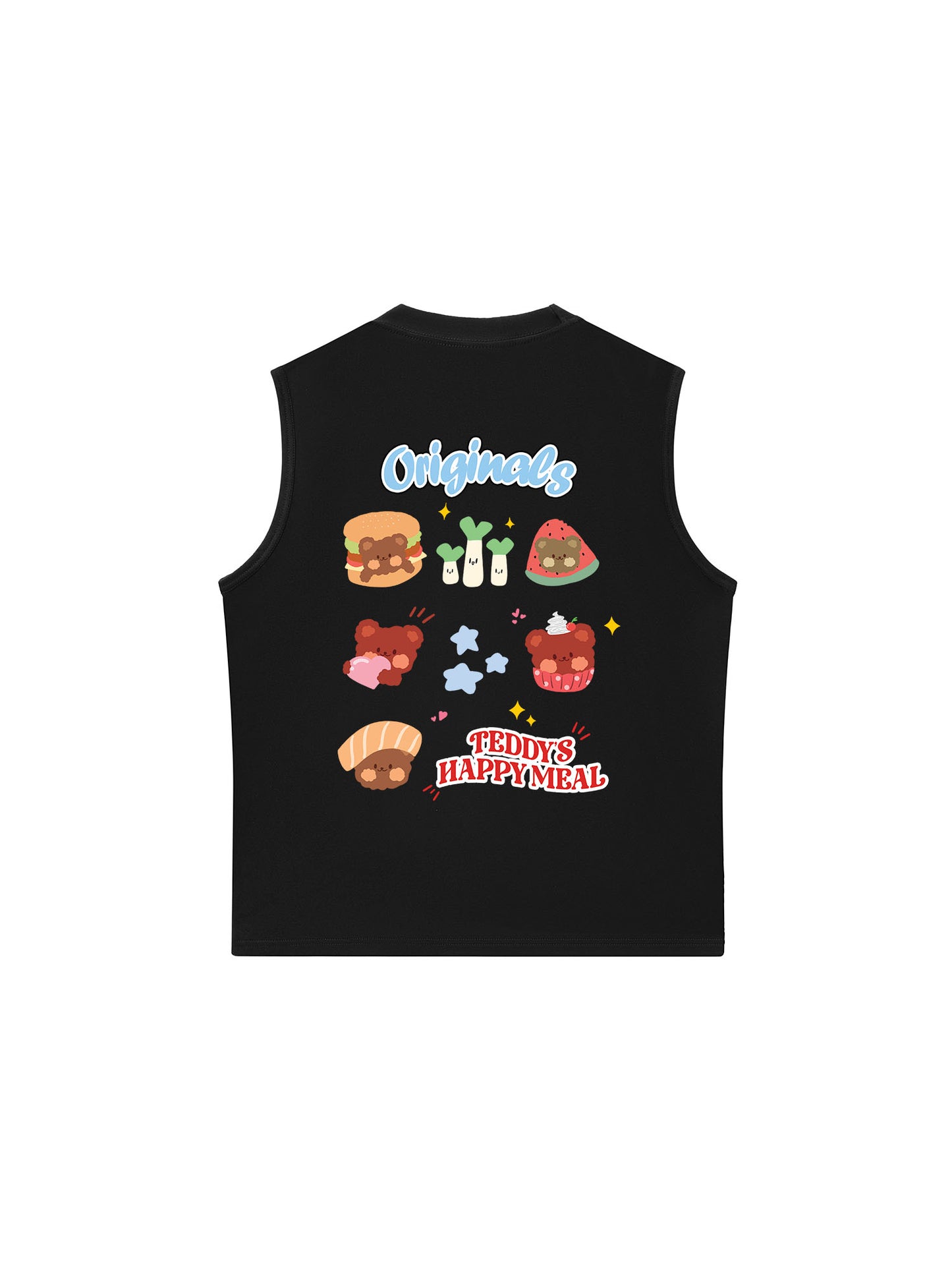 Áo Ba Lỗ Relaxed Fit Teddy Land Teddy_s Happy Meal