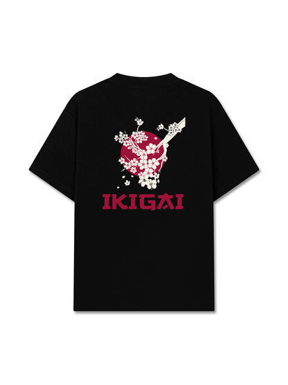 Áo Thun Relaxed Fit Ikigai Sakura