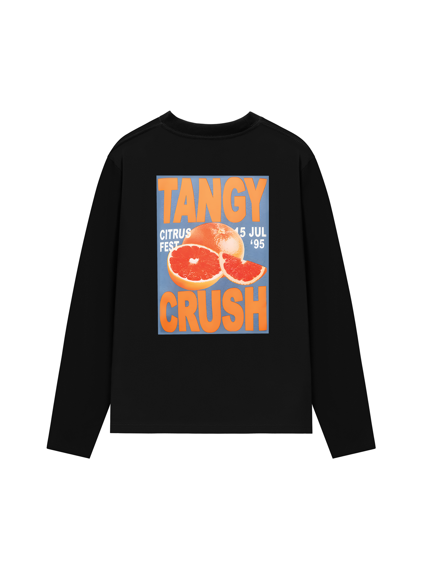 Áo Thun Dài Tay Summer Vibes Tangy Orange