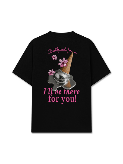 Áo Thun Relaxed Fit Best Friends Forever