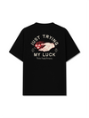 Áo Thun Relaxed Fit Just Trying My Luck