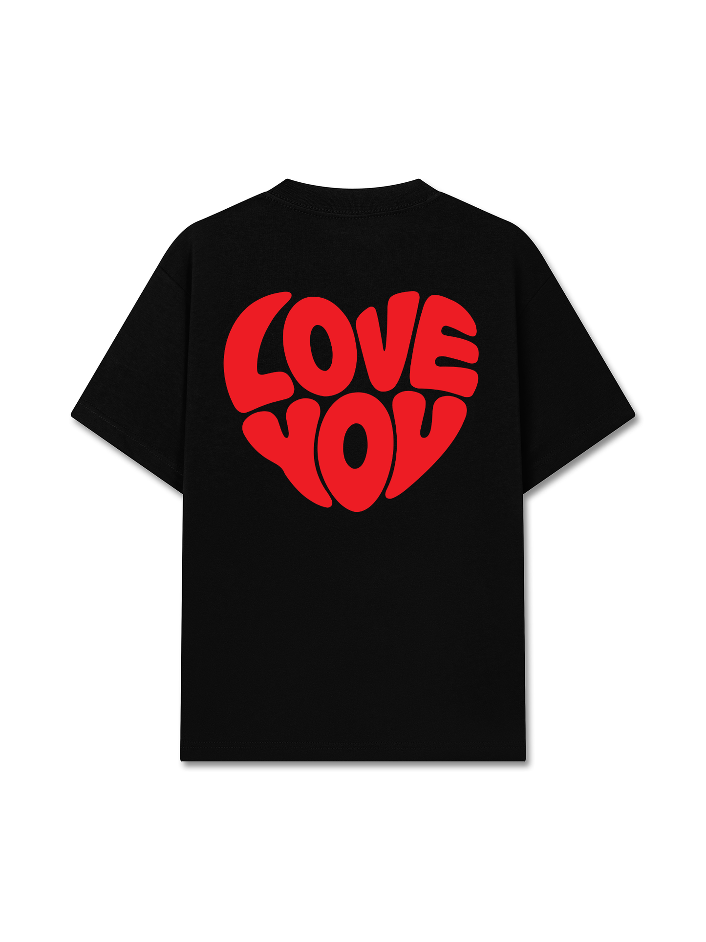 Áo Thun Relaxed Fit Love You Typography