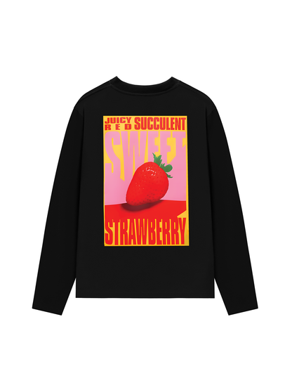 Áo Thun Dài Tay Summer Vibes Strawberry