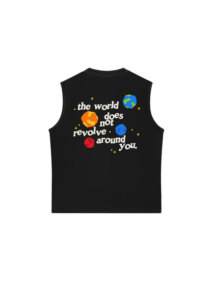 Áo Ba Lỗ Relaxed Fit The World