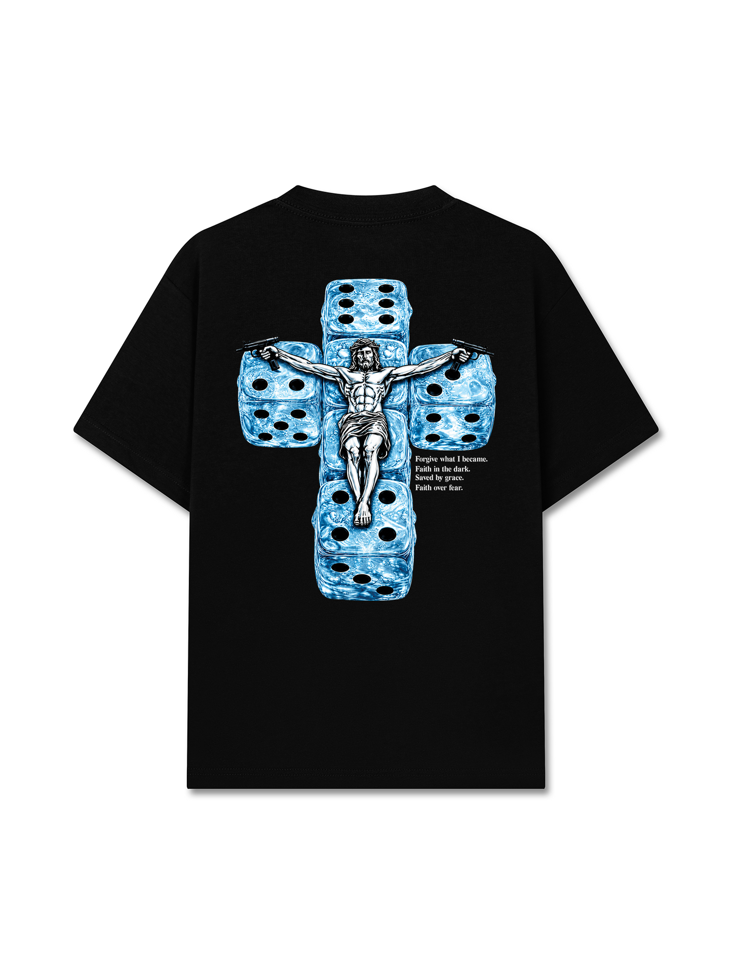 Áo Thun Relaxed Fit God With Gun