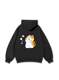 Couple Cat For Girl  Hoodie