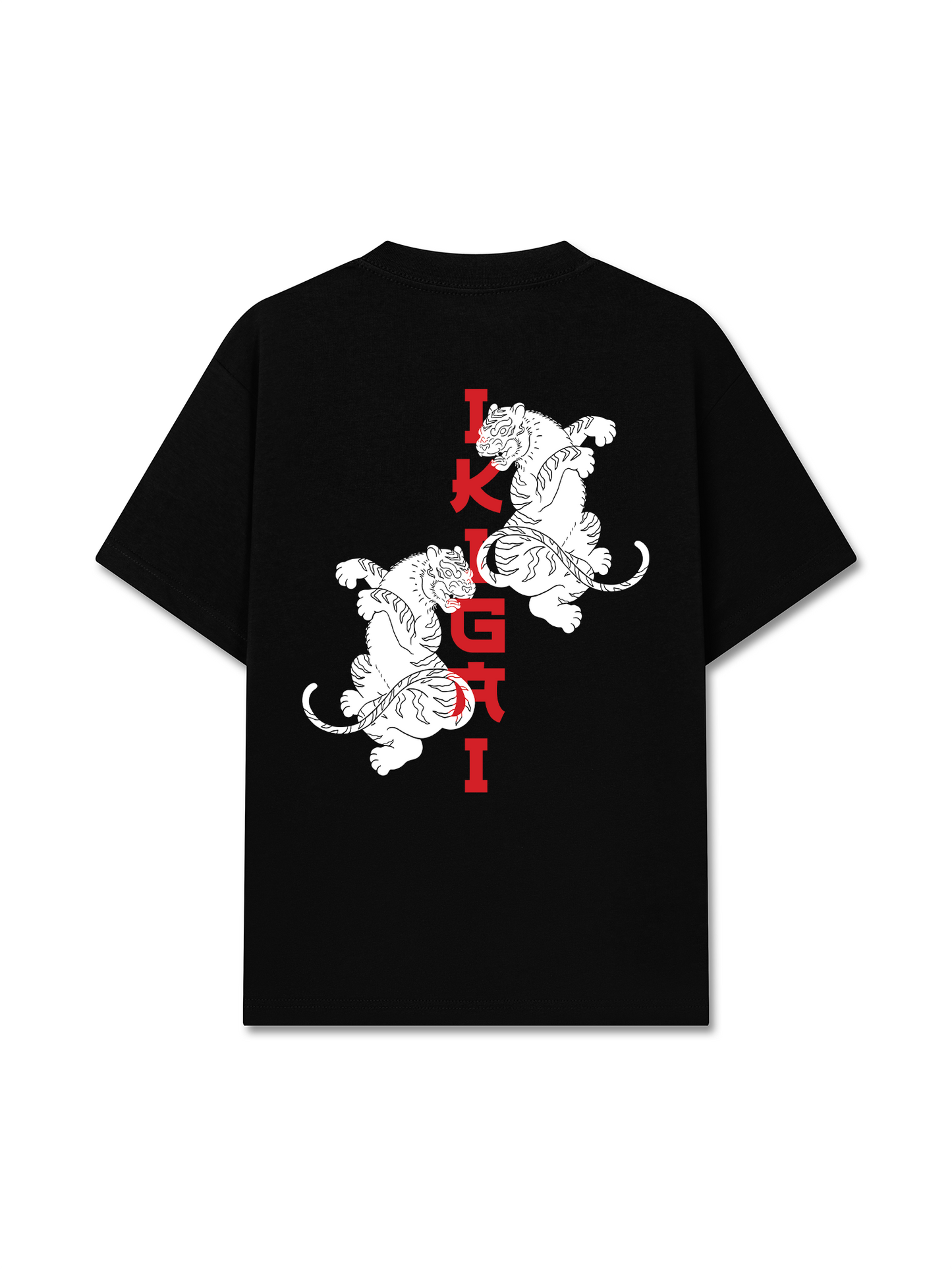 Áo Thun Relaxed Fit Japan Spirit Ikigai Tiger