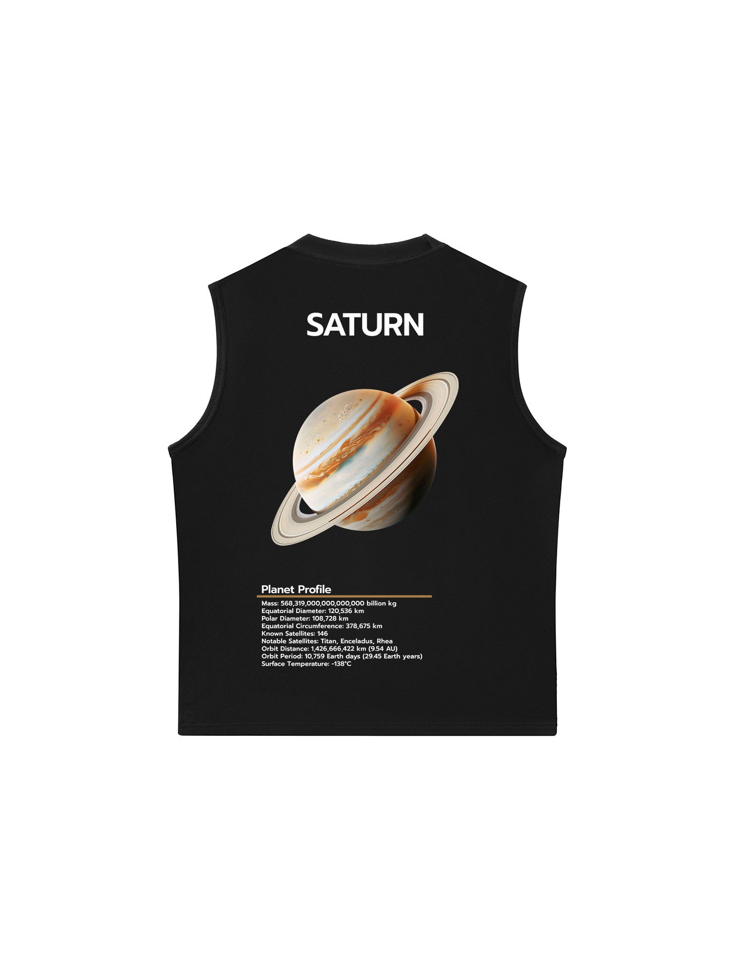 Áo Ba Lỗ Relaxed Fit The Planet Profile Saturn