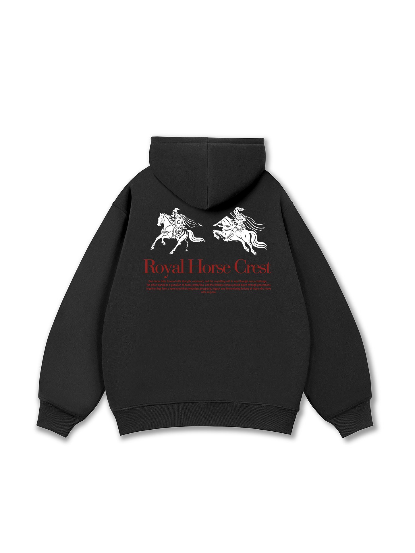 Royal Horse Crest  Hoodie