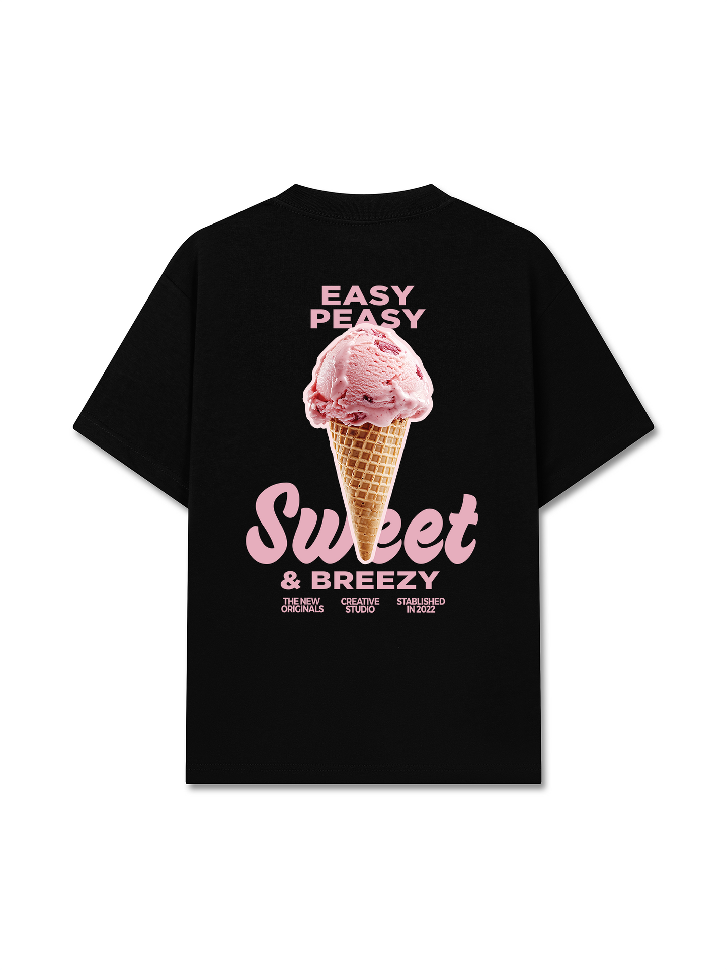Áo Thun Relaxed Fit Easy Peasy Sweet & Breezy