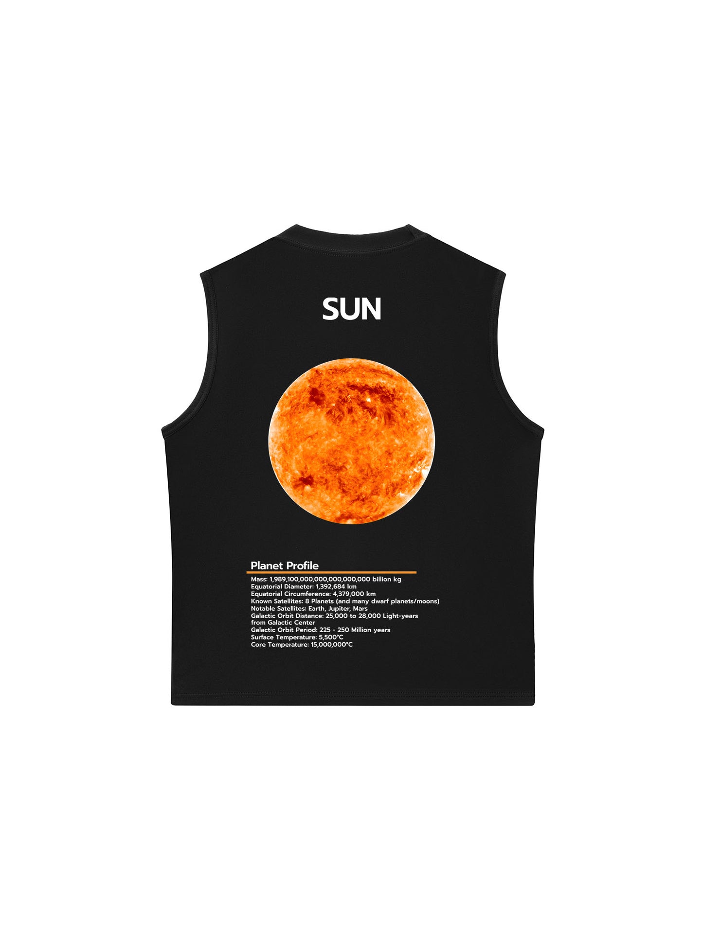 Áo Ba Lỗ Relaxed Fit The Planet Profile Sun